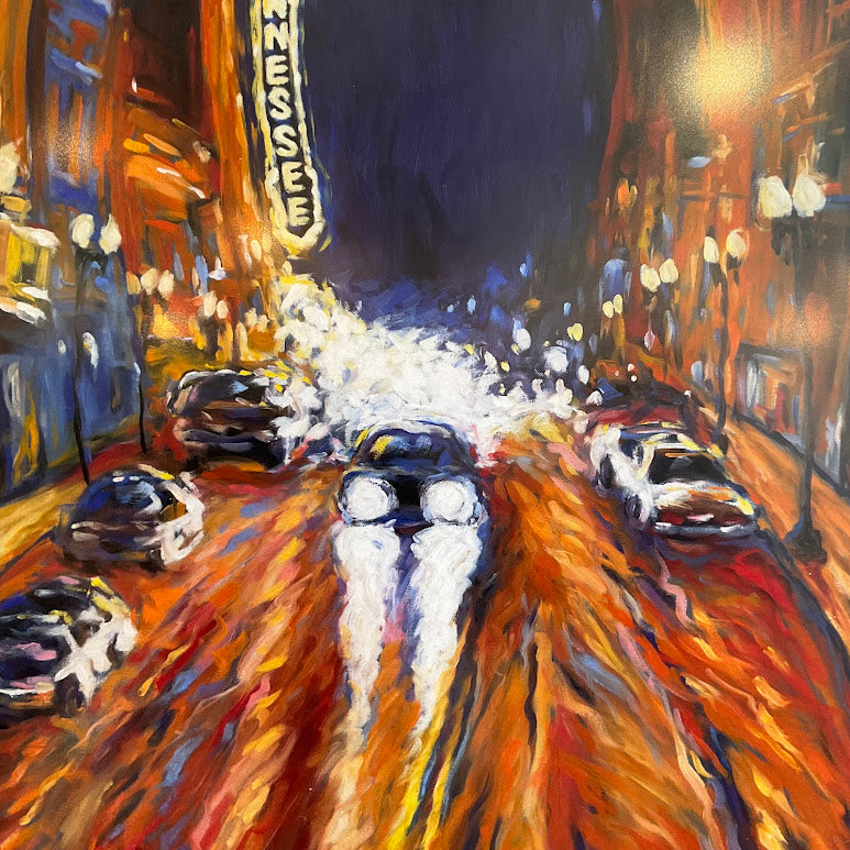 Gay Street Glare (Giclee Print) - Mike C. Berry