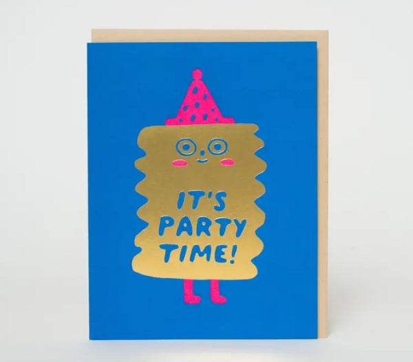 Party Time Birthday Card