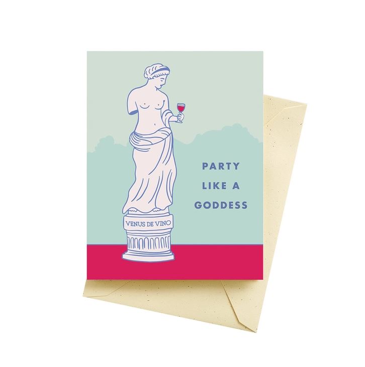 Goddess Birthday Card