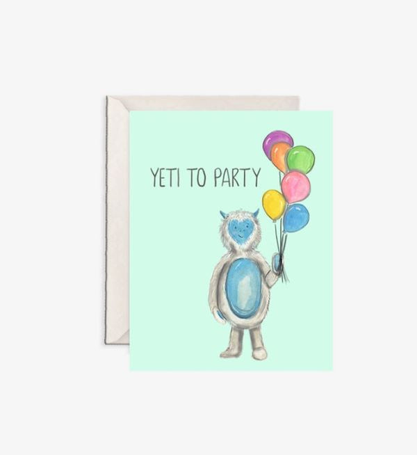 Yeti to Party Card