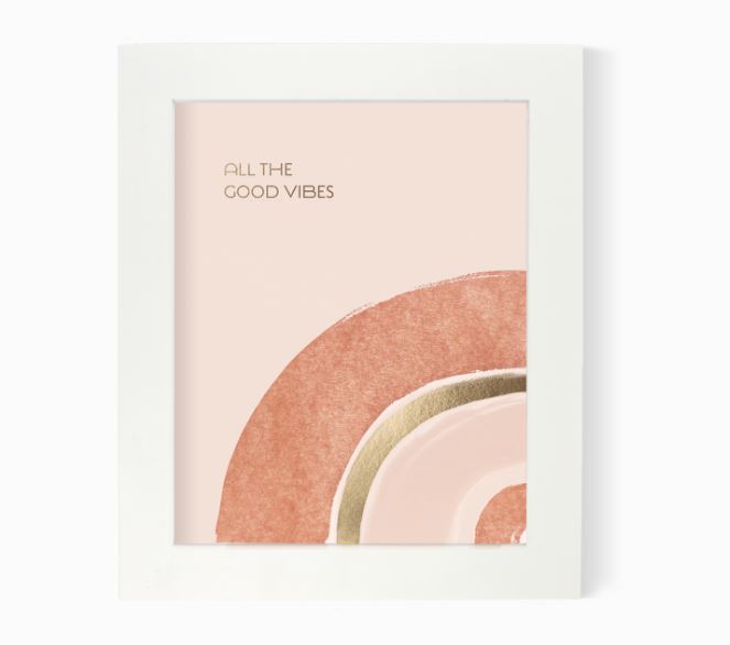 All the Good Vibes Print