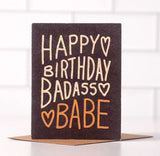 Badass Babe Card