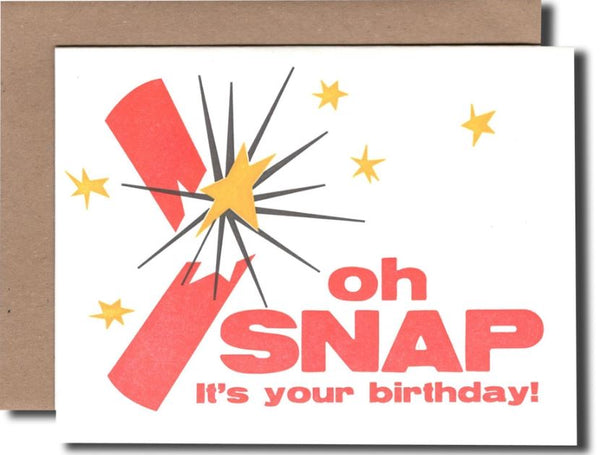 Oh Snap It's Your Birthday Card