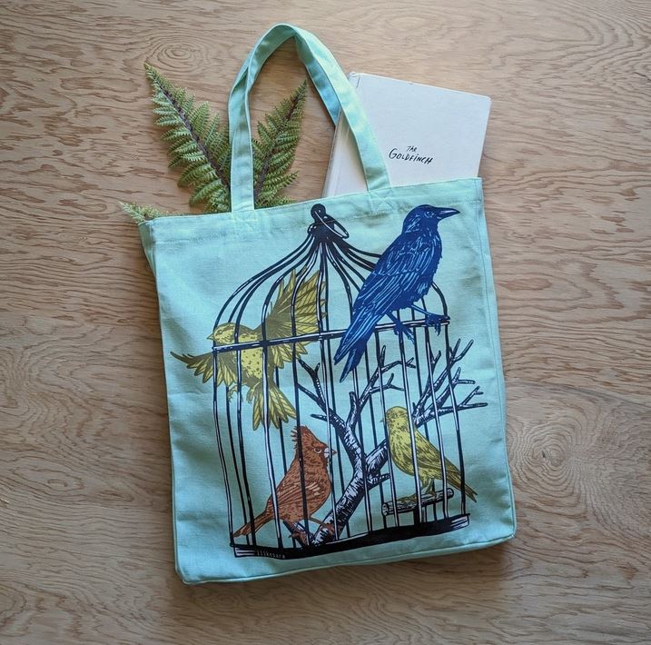 Caged Birds Tote Bag
