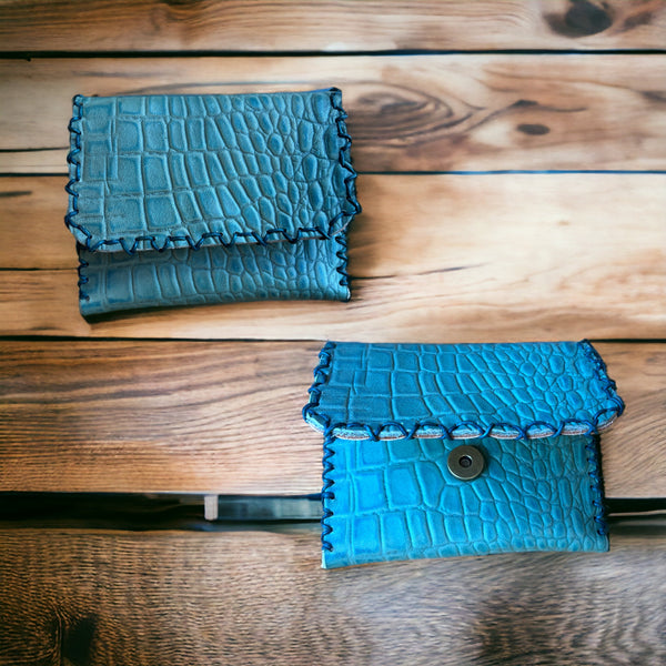 Magnetic Snap Wallet - Turquoise