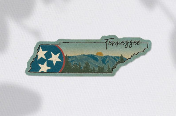 Tennessee Mountain Home Sticker
