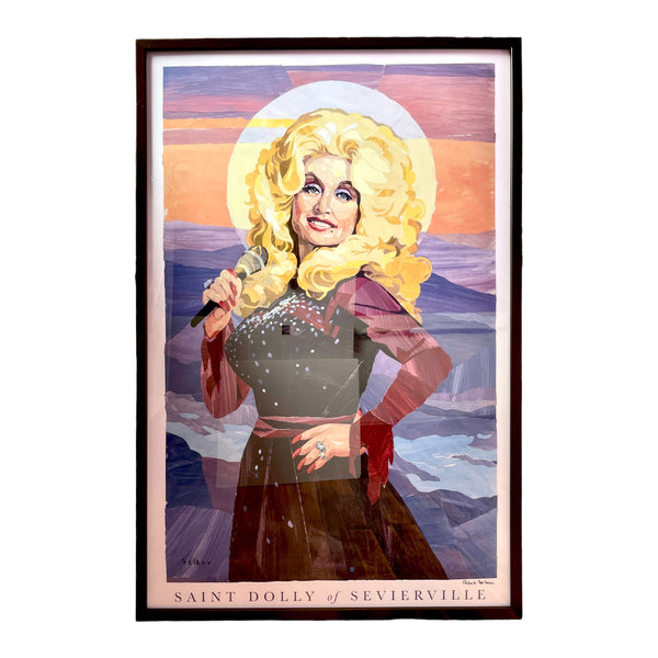 St. Dolly of Sevierville, No. 1 - Framed Print (24x36)