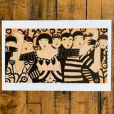 Coterie of Eight Print