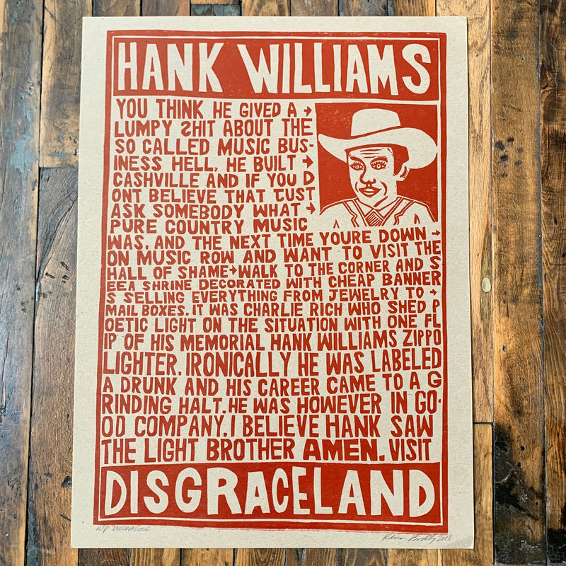 Hank Williams - Disgraceland - Kevin Bradley