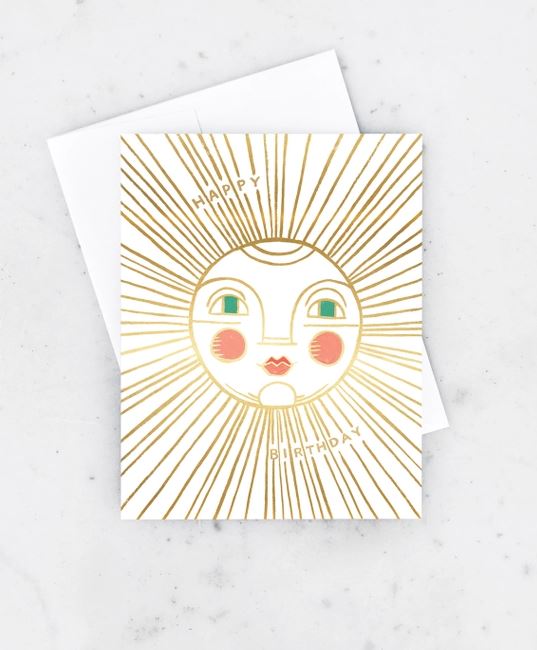 Birthday Sun Card