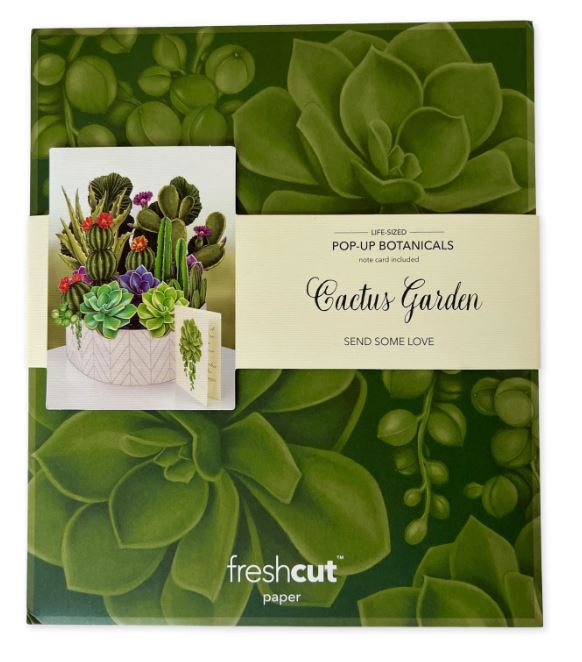 Fresh Cut Paper Flowers - Cactus Garden