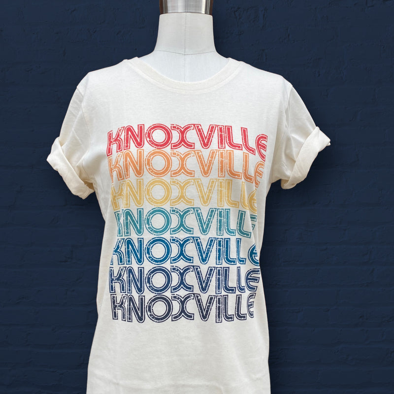 Knoxville Retro Rainbow T-Shirt