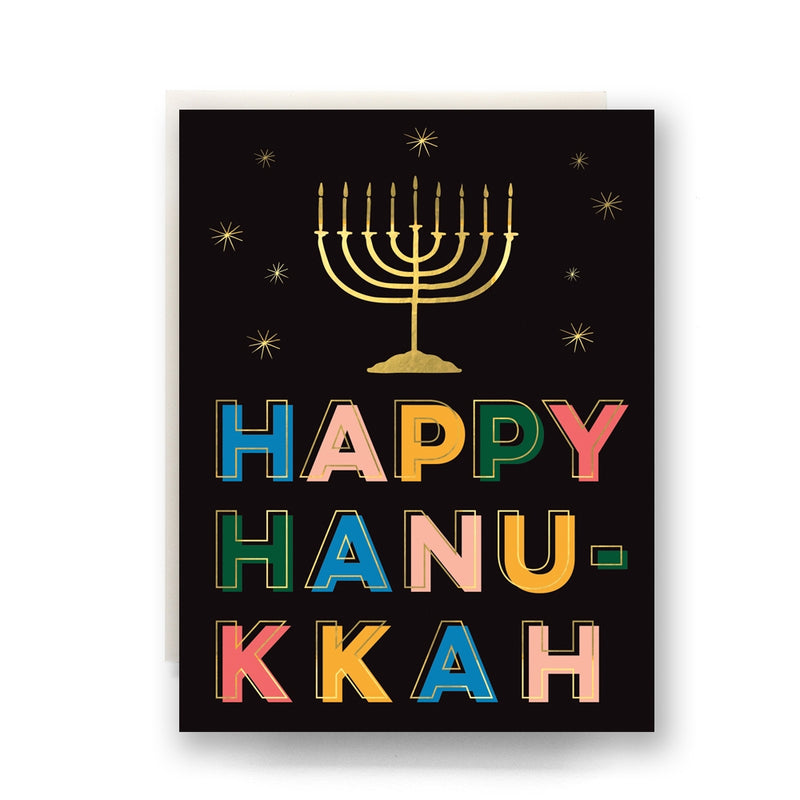 Lights Happy Hanukkah - Holiday