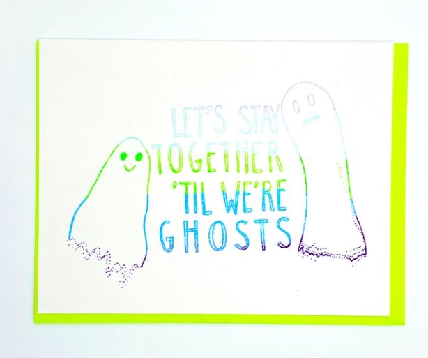 Until We're Ghosts Card