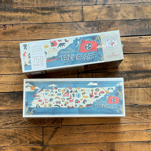 Tennessee Map Puzzle - 750 Pieces