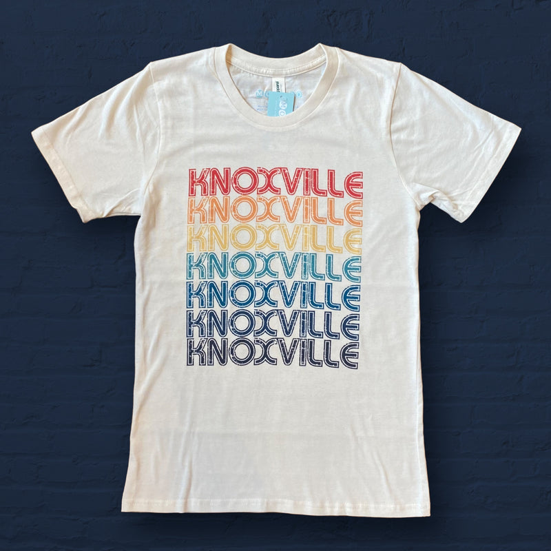 Knoxville Retro Rainbow T-Shirt