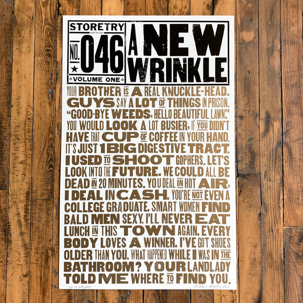 Storetry #46  - A New Winkle - Kevin Bradley