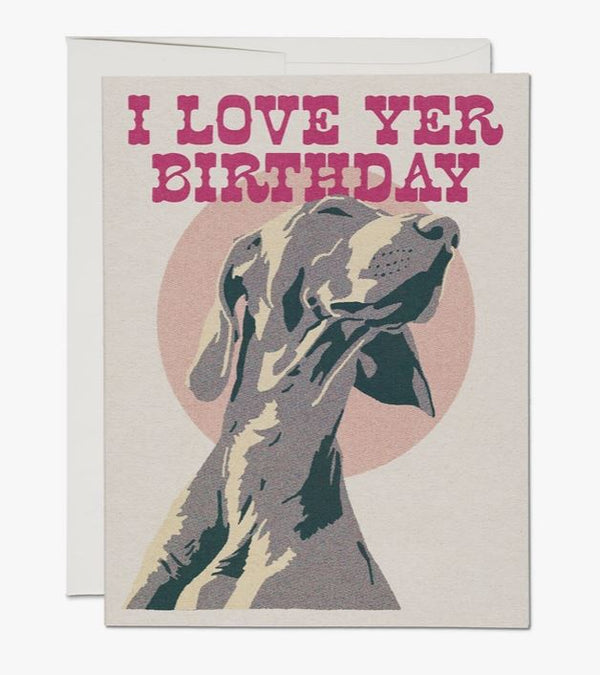 Yer Birthday Card
