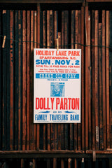 Dolly Parton Letterpress Print