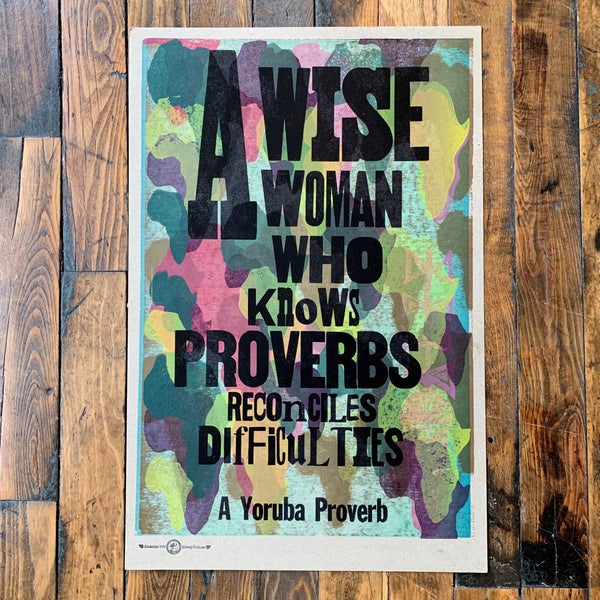 A WISE WOMAN WHO KNOWS PROVERBS... - Kennedy Prints