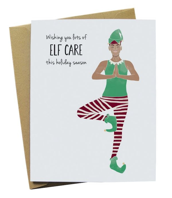 Elf Care Holiday Card