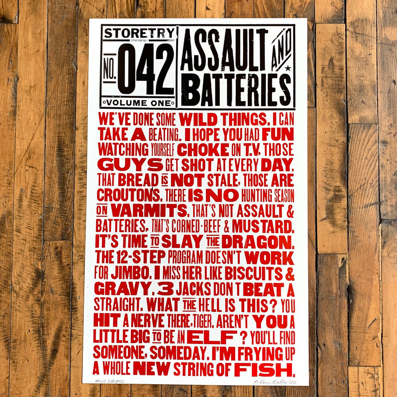 Storetry #42 - Assault + Batteris - Kevin Bradley