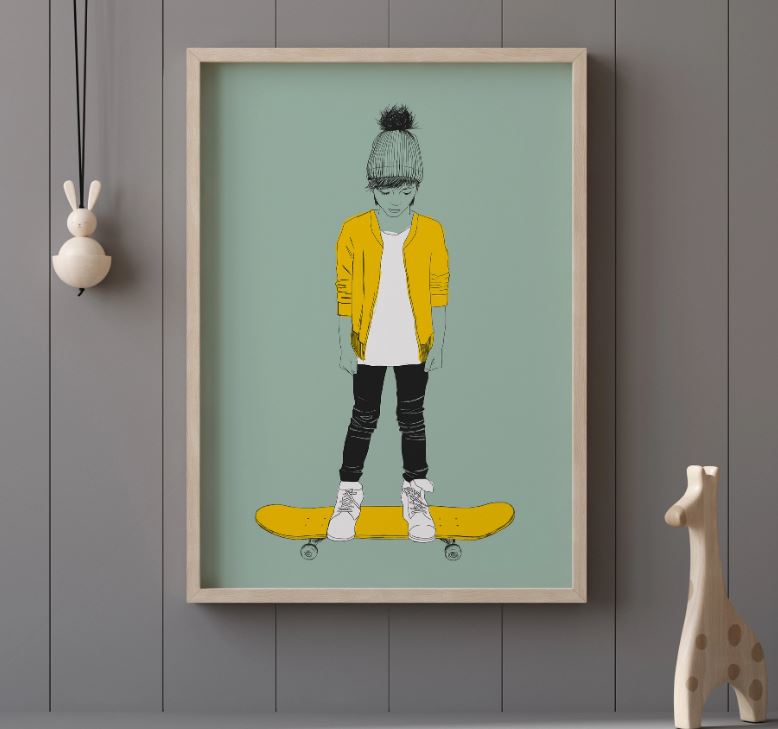 Skater Kid - Prints