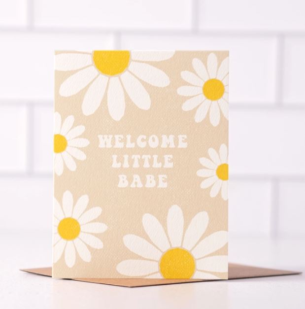 Welcome Little Baby Card