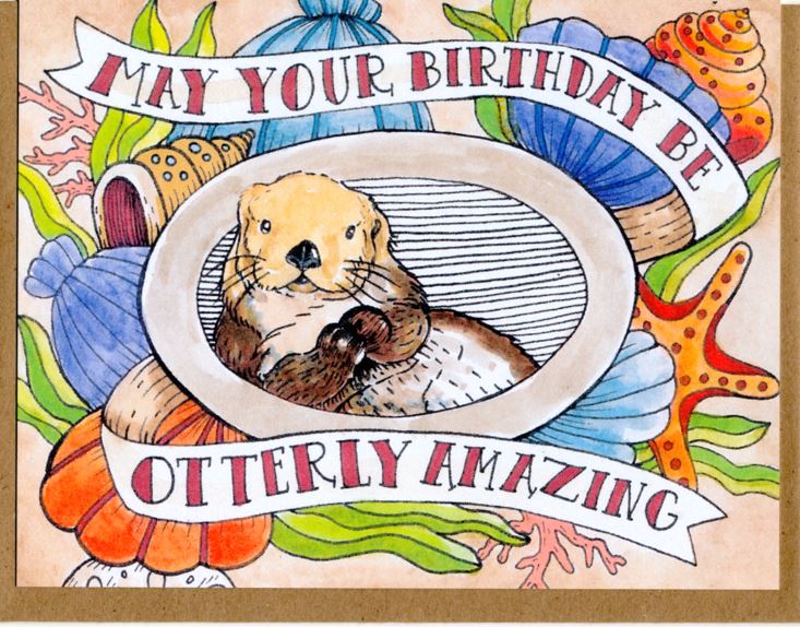 Otterly Amazing - Birthday