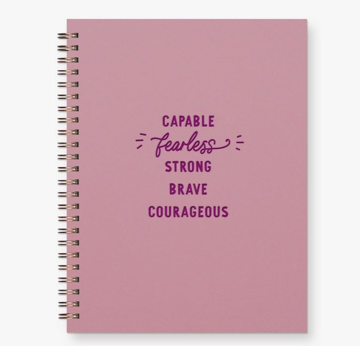 Fearless & Capable Journal - Thistle