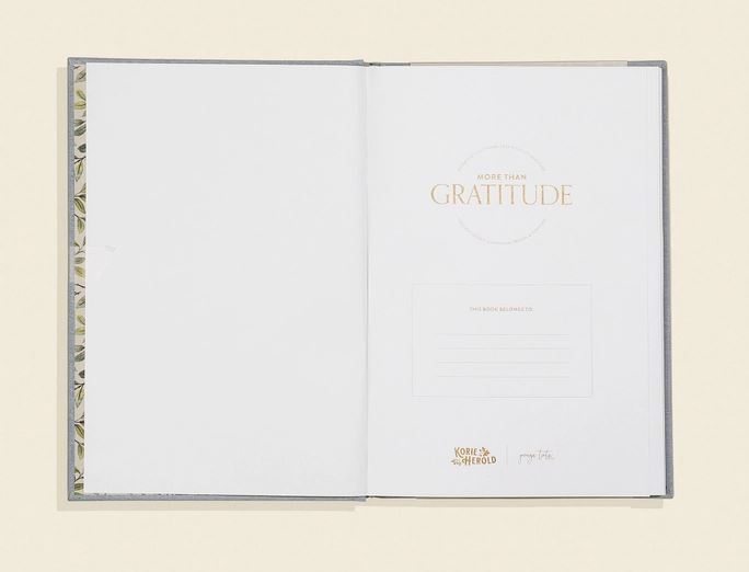 More Than Gratitude Journal