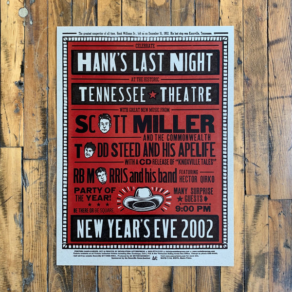 Hank's Last Night, Chris McAdoo Print