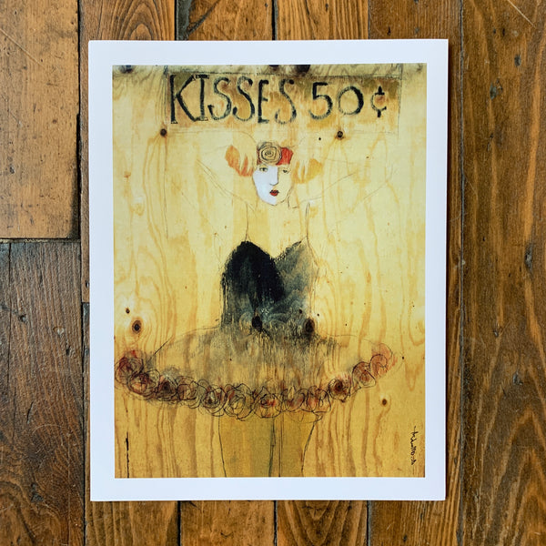Kisses 50 Cents Print
