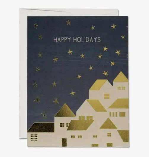 Happy Holidays - Gold Houses