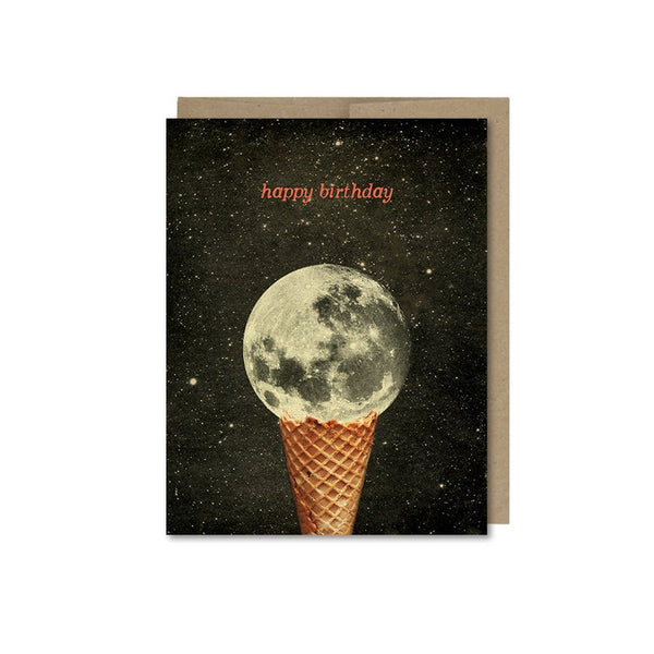 Moon Ice Cream - Birthday