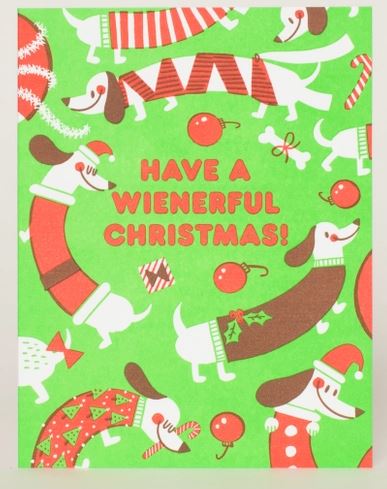 Wienerful Christmas Card