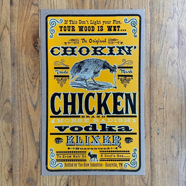 Chokin Chicken (Black and Yellow) - Kevin Bradley