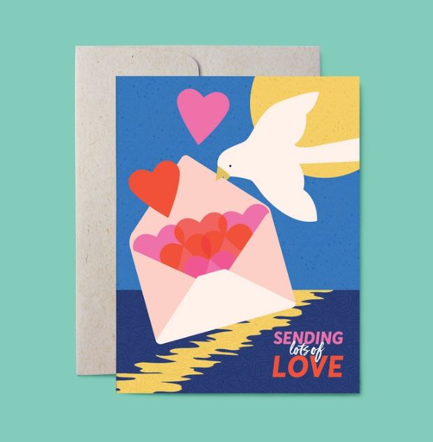 Sending Lots of Love Card