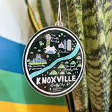 Knoxville Map Ornament