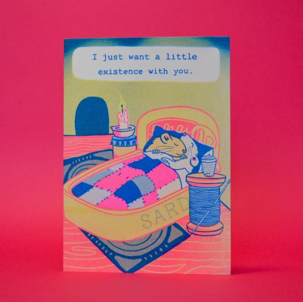 Little Existence Cute Mice Card