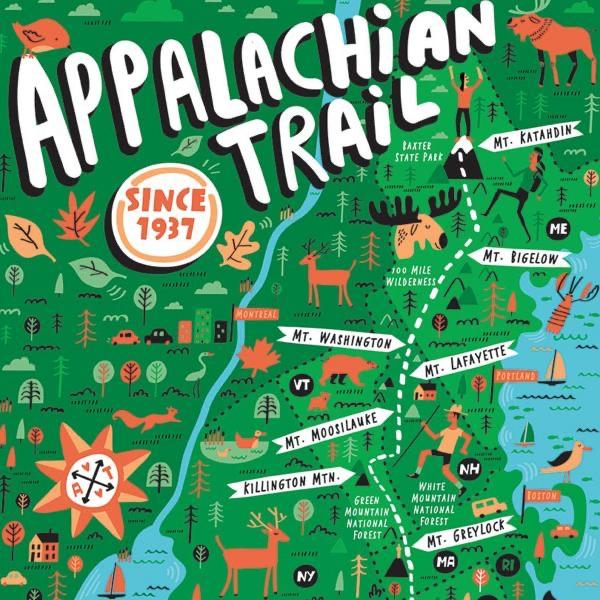 Appalachian Trail - 750 Pieces