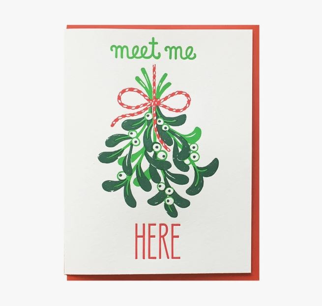 Mistletoe Card