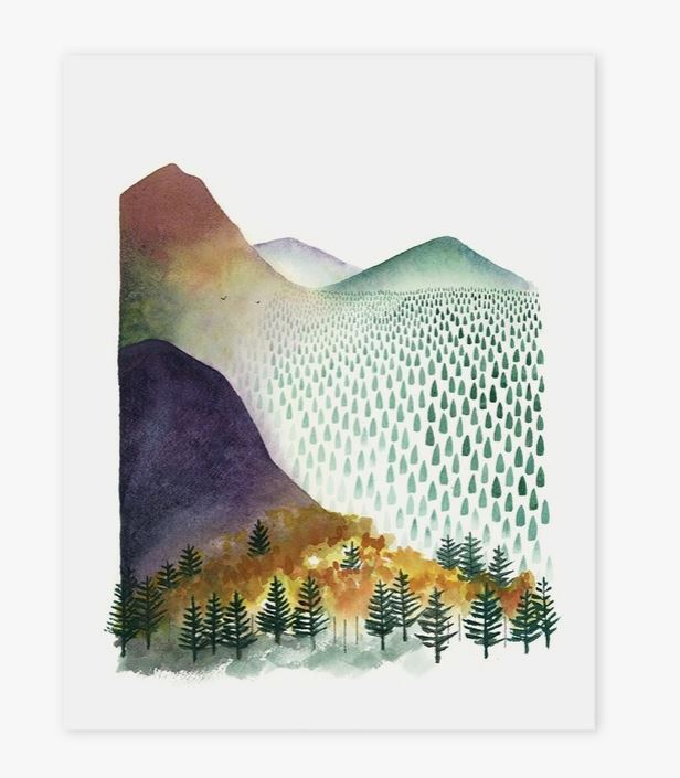 Mountain Morning Print