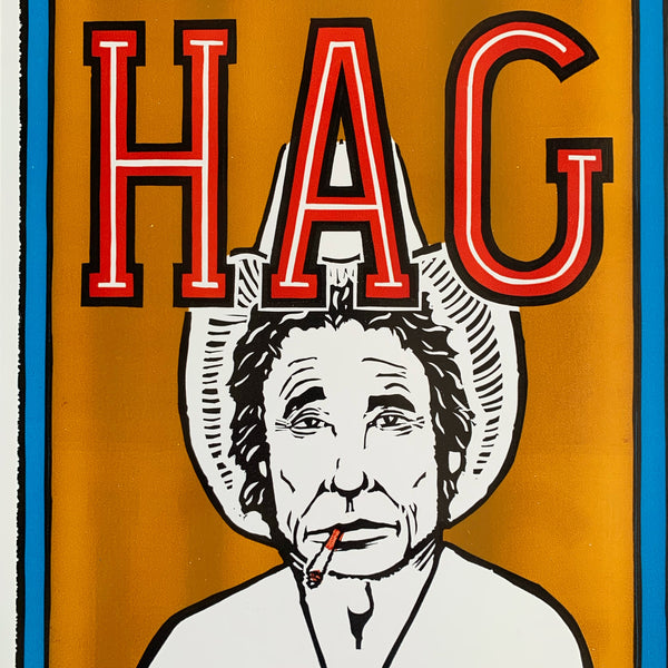 Hag, White, Chris McAdoo Print
