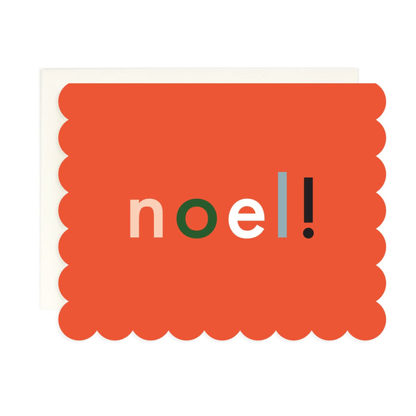 Noel!, Holiday Card, Christmas
