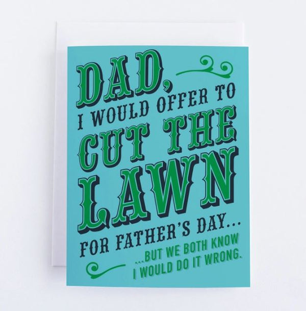 Lawn Father's Day Card