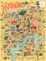 Knoxville Map - Paris Woodhull