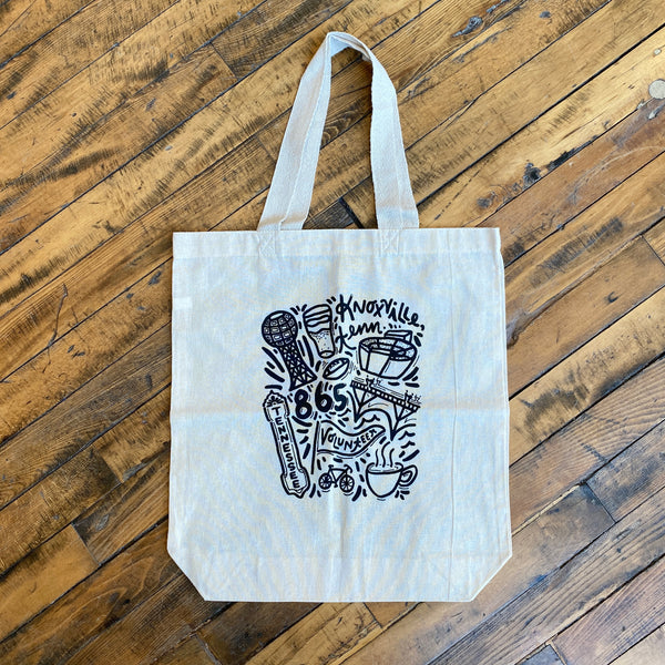 Knoxville Icons Tote Bag - Paris Woodhull