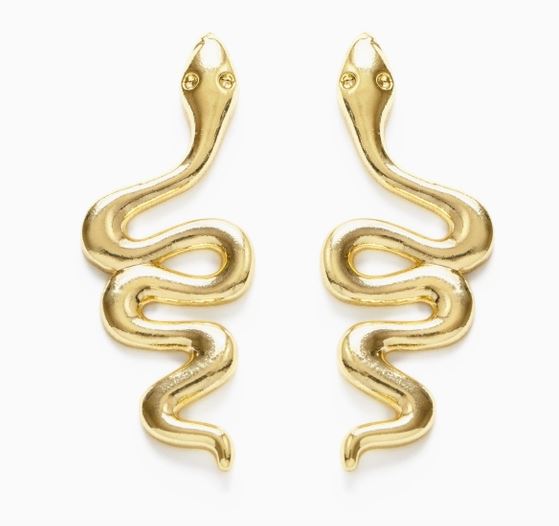 Serpent Stud Earrings