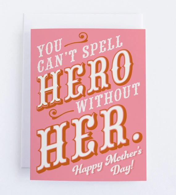 Hero Mother's Day Card